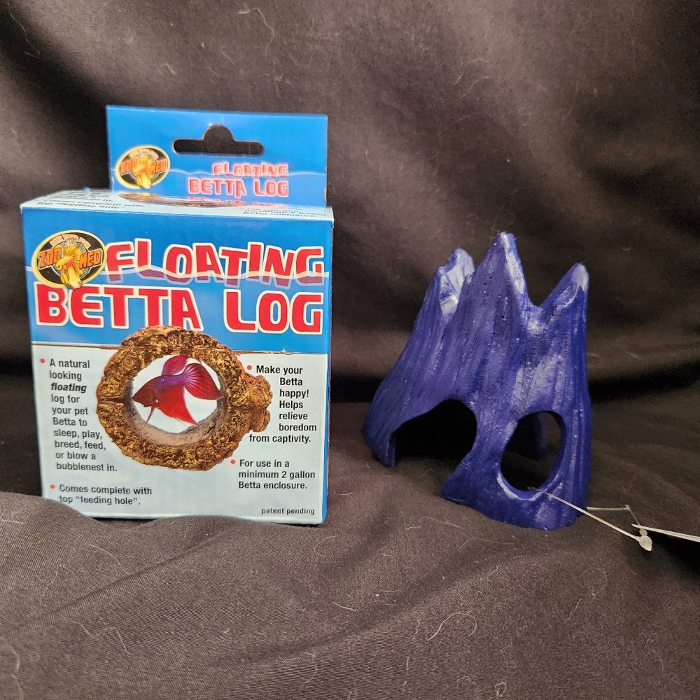 Betta Floating Log and Hiding Cave